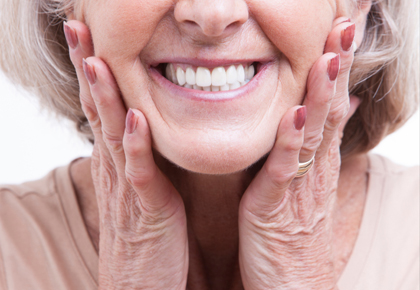 Tooth Extractions Tucson - Senior Woman with Smile